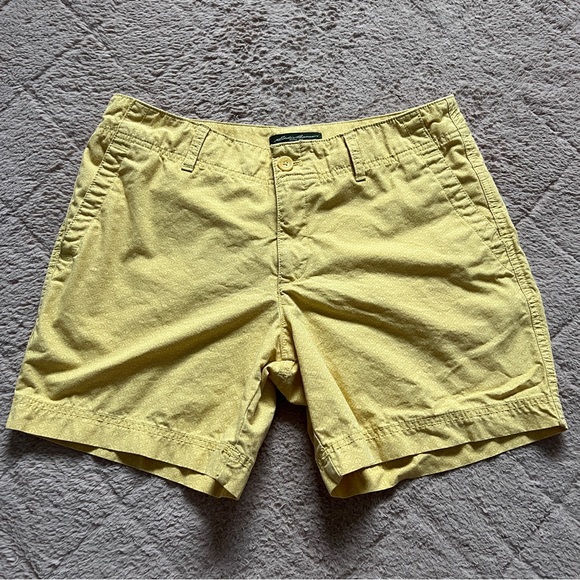 Eddie Bauer 100% Cotton Shorts Women’s Size 8 - Picture 1 of 6